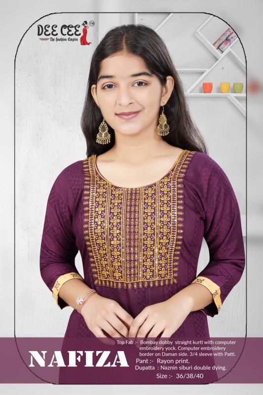 Deecee Nafiza Best Casual Long Kurtis in India Wholesale Catalog