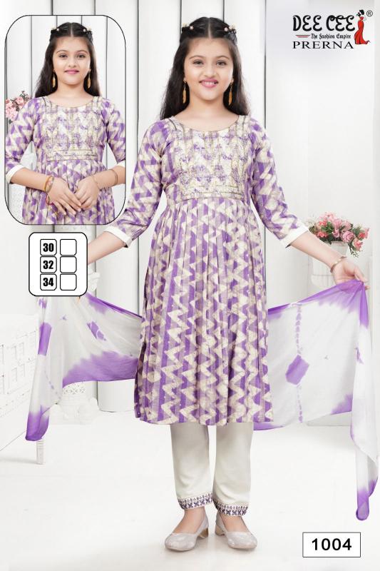 Deecee Prerna Kids Modern Kurtis Online India Wholesale Catalog