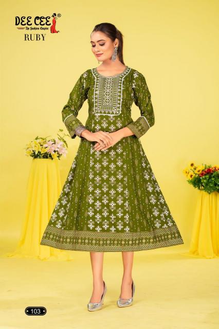 DEECEE RUBY Hsn Code For Kurti In India Wholesale Catalog
