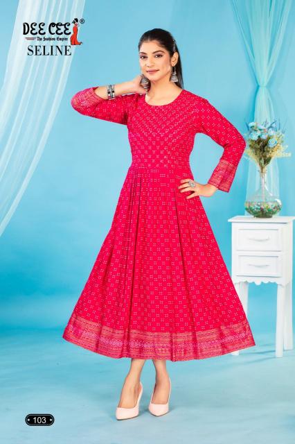 DEECEE Seline fab india online kurtis Wholesale Catalog