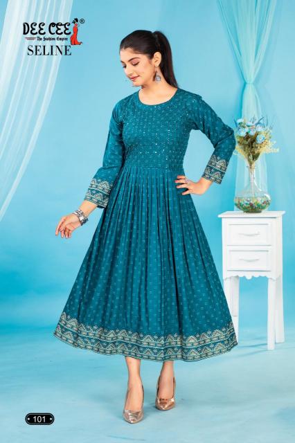 DEECEE Seline fab india online kurtis Wholesale Catalog