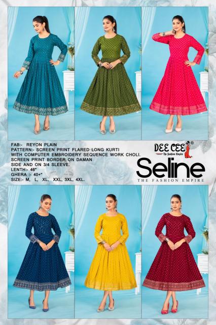 DEECEE Seline fab india online kurtis Wholesale Catalog