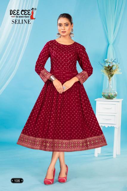 DEECEE Seline fab india online kurtis Wholesale Catalog