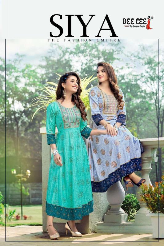 DeeCee Siya Vol 1 Kurti Wholesale catalog