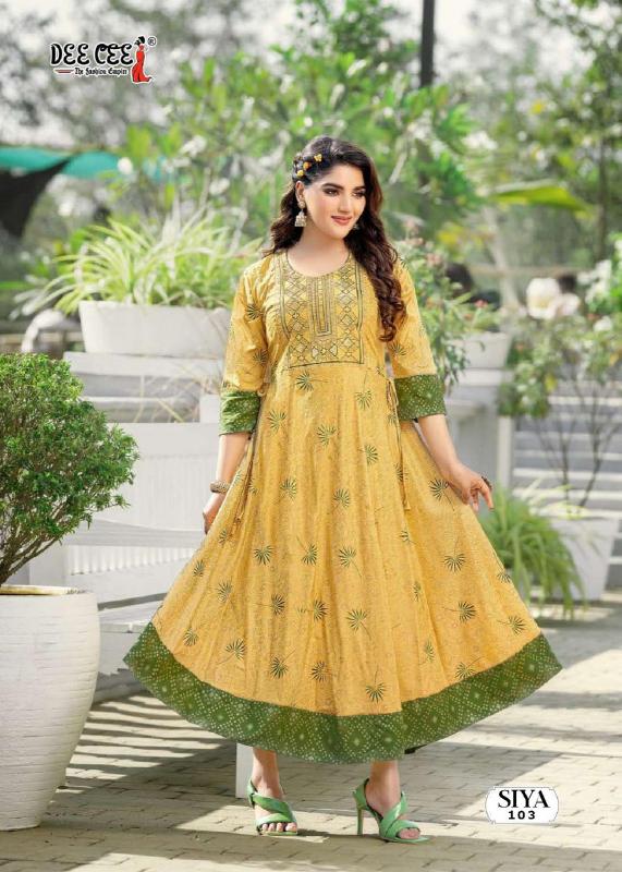 DeeCee Siya Vol 1 Kurti Wholesale catalog
