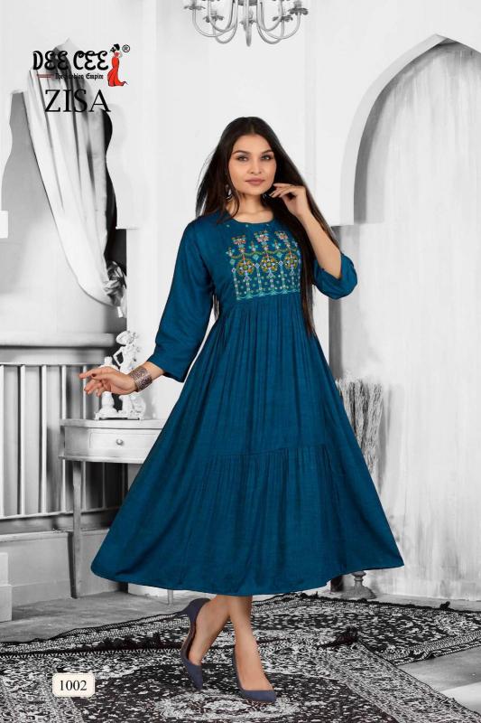 DEECEE Zisa Buy Cheap Ladies Kurtis Online India Wholesale Catalog