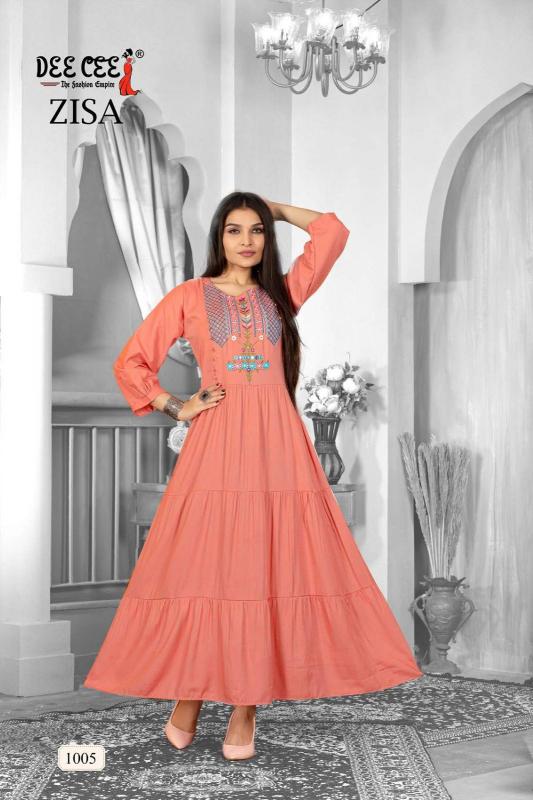 DEECEE Zisa Buy Cheap Ladies Kurtis Online India Wholesale Catalog