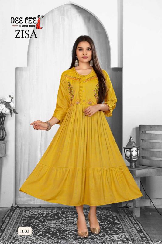 DEECEE Zisa Buy Cheap Ladies Kurtis Online India Wholesale Catalog