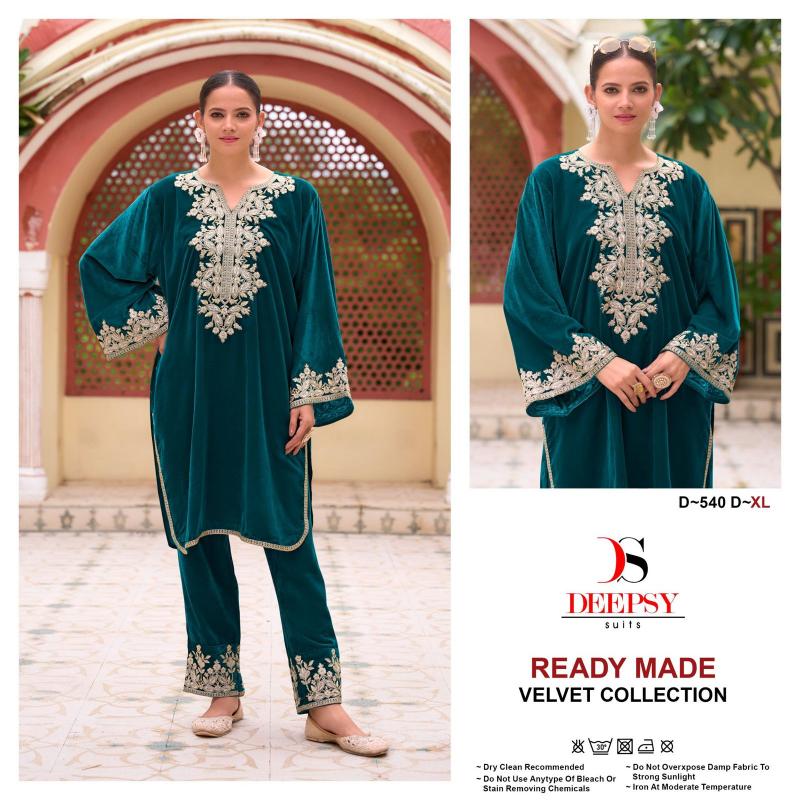 Deepsy D-540 ABCD Embroidery Salwar Kameez Wholesale Catalog