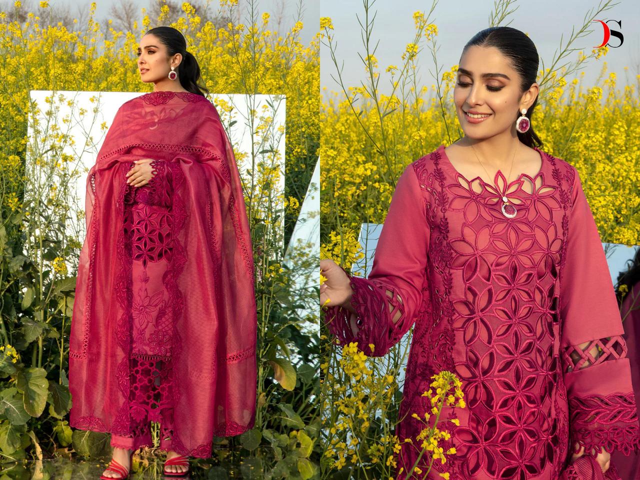 Deepsy Rangrasiya Premium 24 Vol 3 Pakistani Suit Wholesale Catalog
