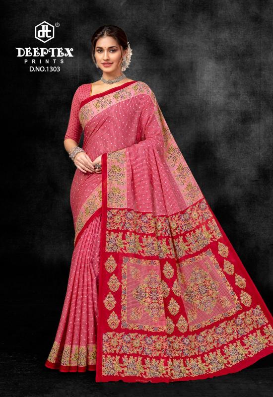 Deeptex Prime Time Vol 13 Cotton Saree Wholesale catalog