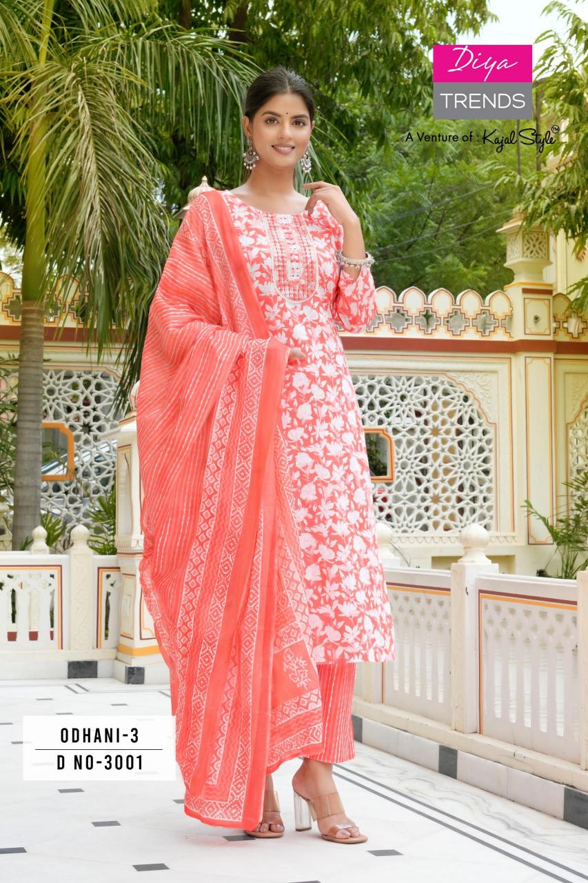 DIYA Odhani Cotton Fab India Kurtis Wholesale Catalog