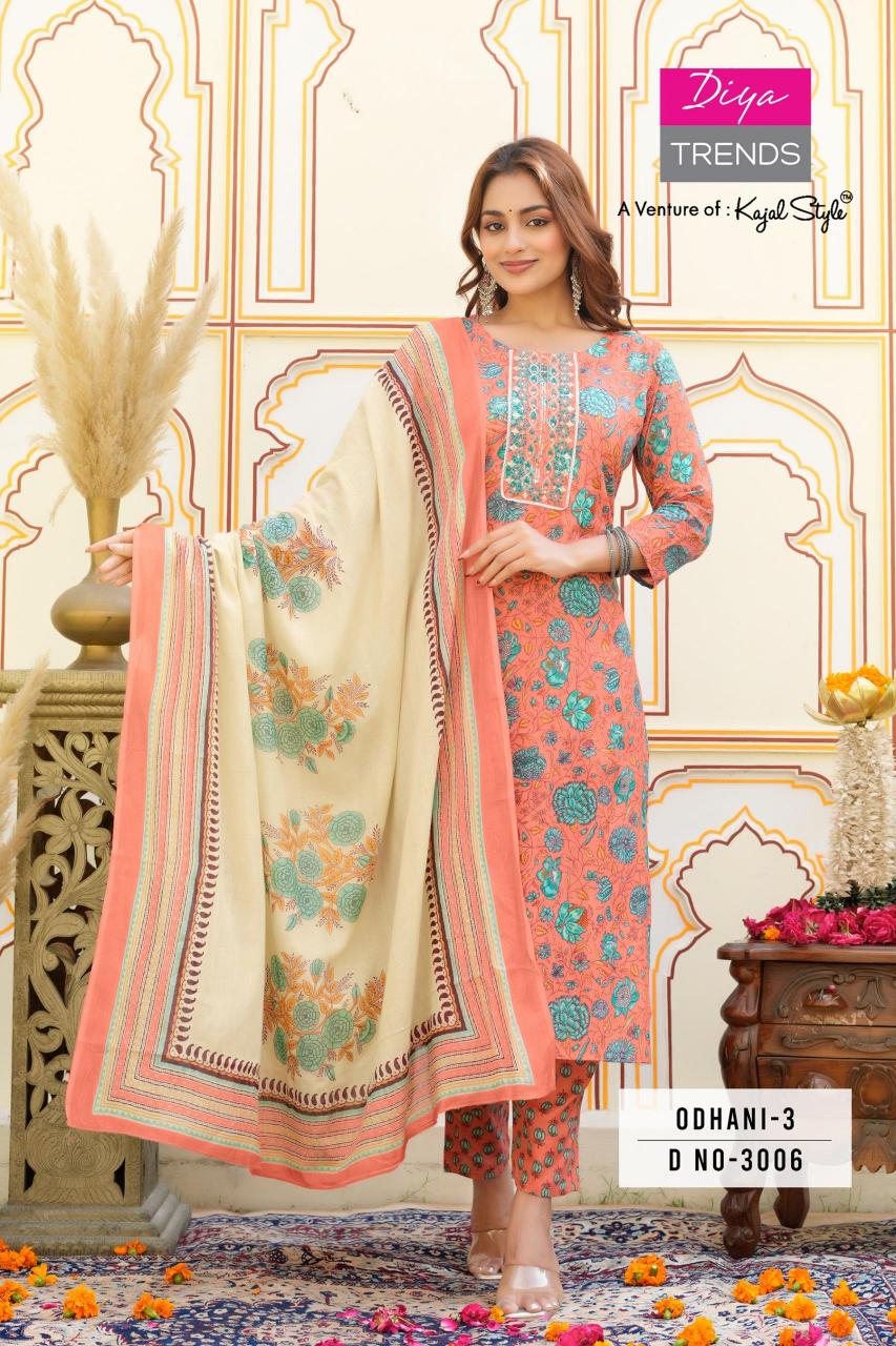 DIYA Odhani Cotton Fab India Kurtis Wholesale Catalog