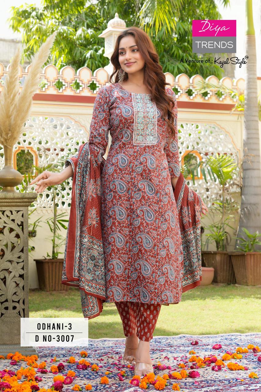 DIYA Odhani Cotton Fab India Kurtis Wholesale Catalog
