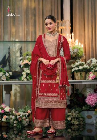 Eba Saheli Chinon Fancy Ready Made Salwar Kameez Wholesale Catalog