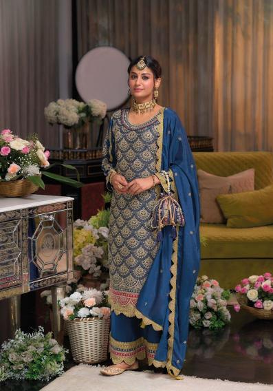 Eba Saira Chinon Readymade Salwar Kameez Suits Wholesale Catalog