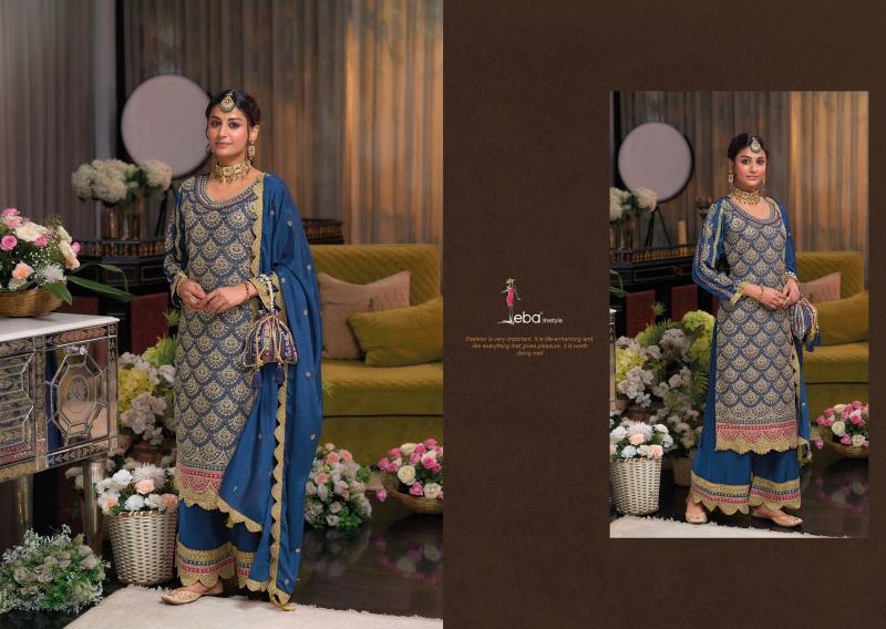 Eba Saira Chinon Readymade Salwar Kameez Suits Wholesale Catalog