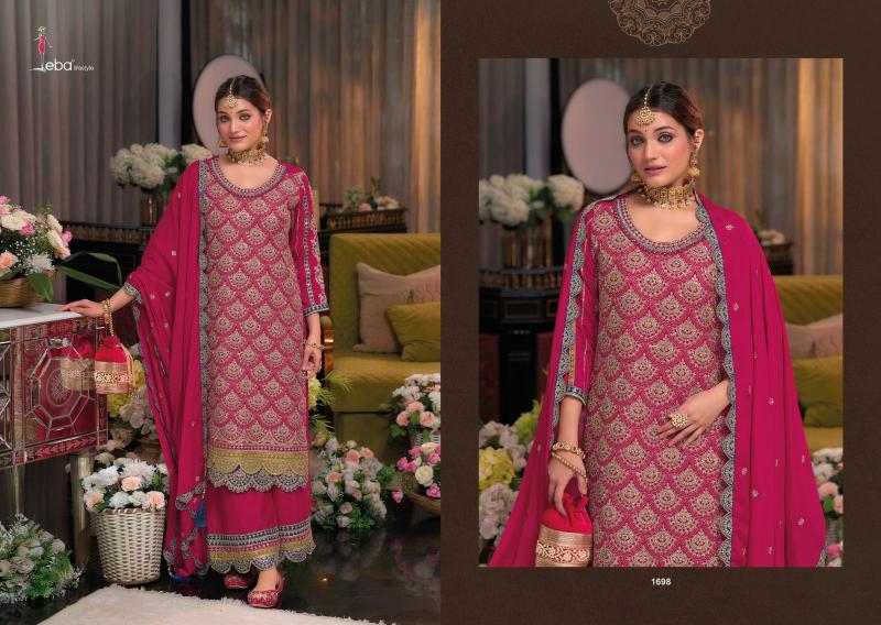 Eba Saira Chinon Readymade Salwar Kameez Suits Wholesale Catalog