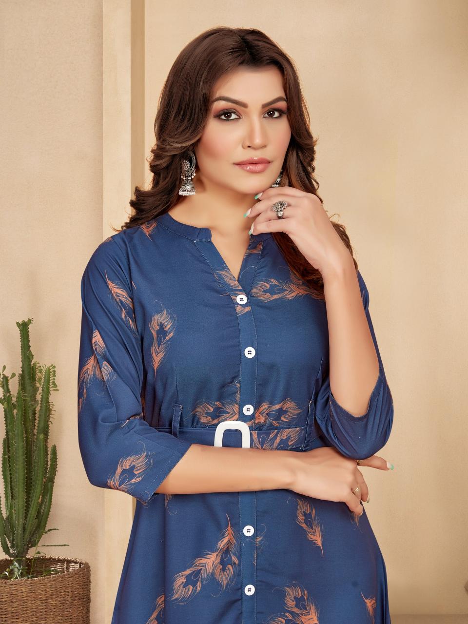 FabZoo Festival Anarkali Kurti Wholesale Catalog