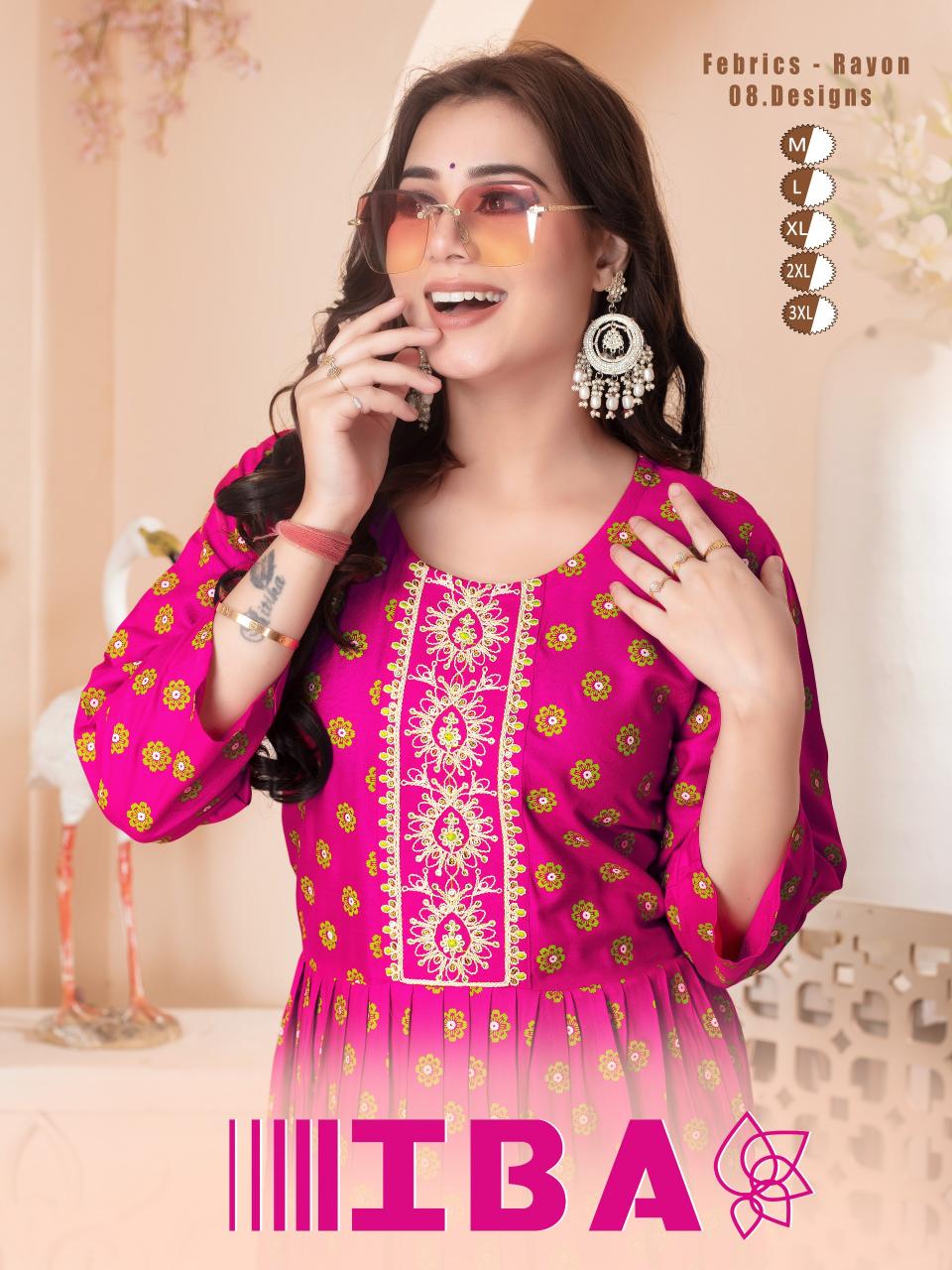 Fashion Talk IBA Anarkali Kurti Wholesale Catalog