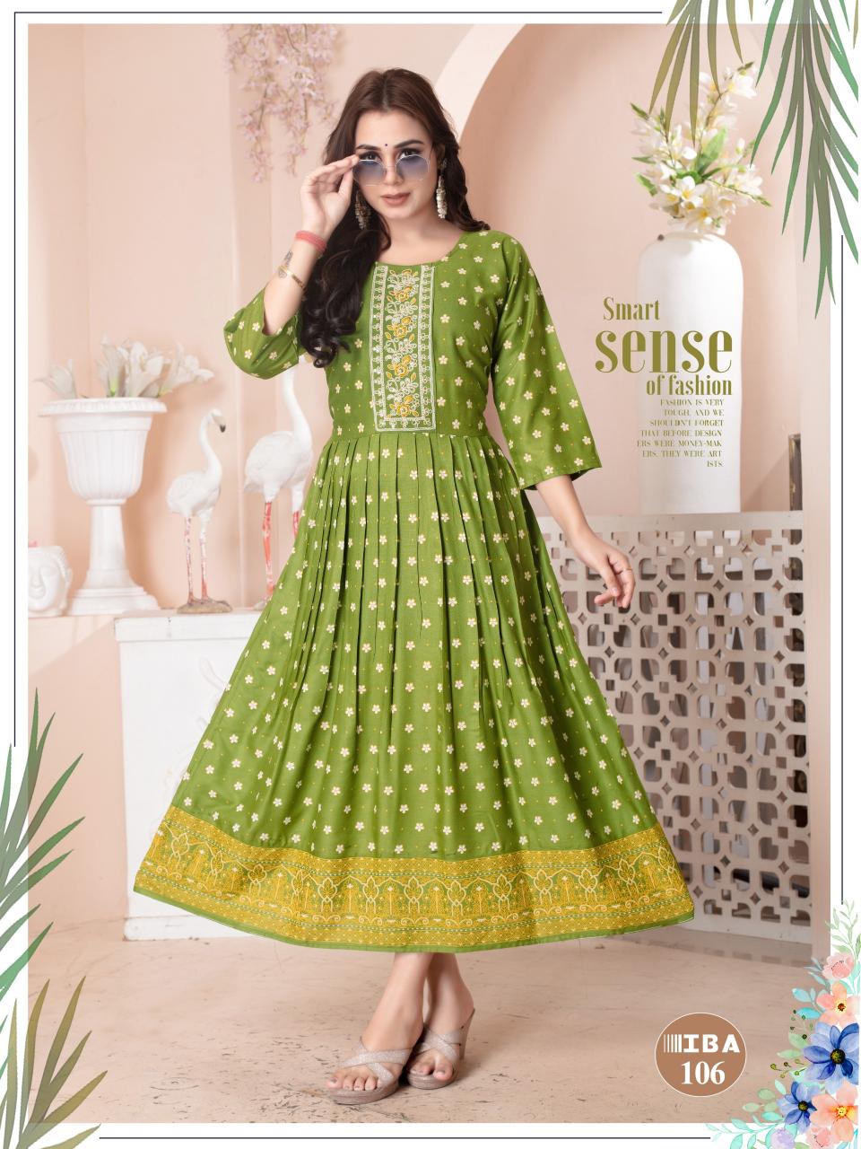 Fashion Talk IBA Anarkali Kurti Wholesale Catalog