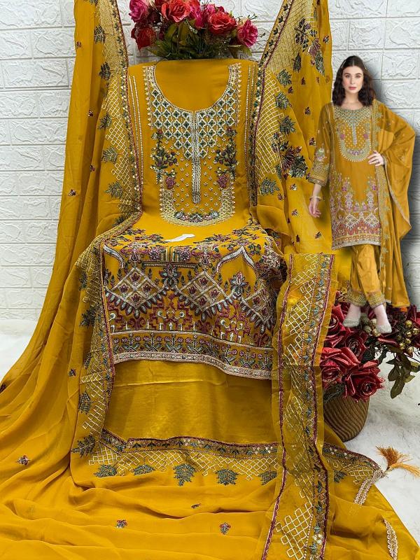 FEPIC ROSEMEEN C 1749 Georgette Embroidered Salwar Kameez Wholesale Catalog