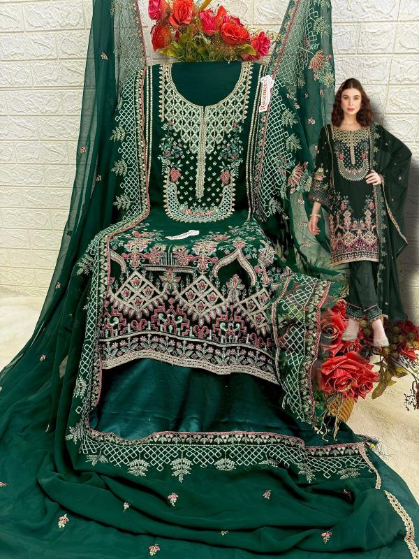 FEPIC ROSEMEEN C 1749 Georgette Embroidered Salwar Kameez Wholesale Catalog