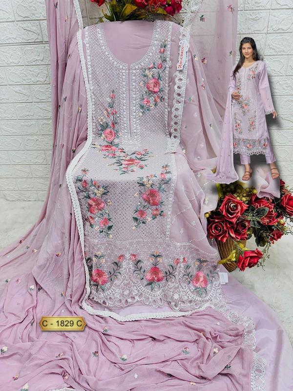 FEPIC ROSEMEEN C 1829 Embroidered Pakistani Suit Wholesale Catalog