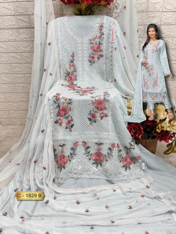 FEPIC ROSEMEEN C 1829 Embroidered Pakistani Suit Wholesale Catalog