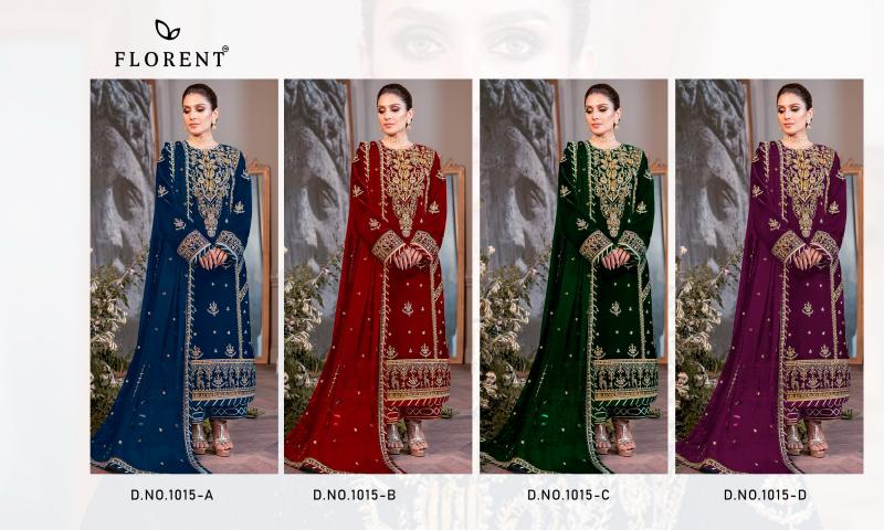 FLORENT 1015 ABCD Pakistani Suits Wholesale Catalog