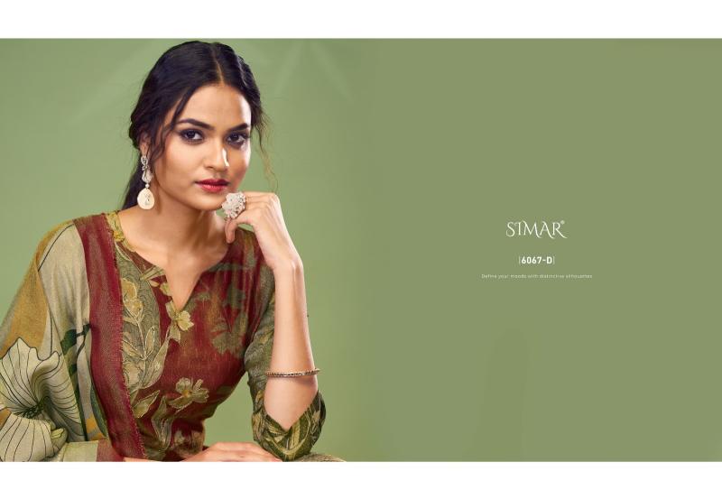 Glossy Blooming Digital Printed Salwar Kameez Wholesale Catalog