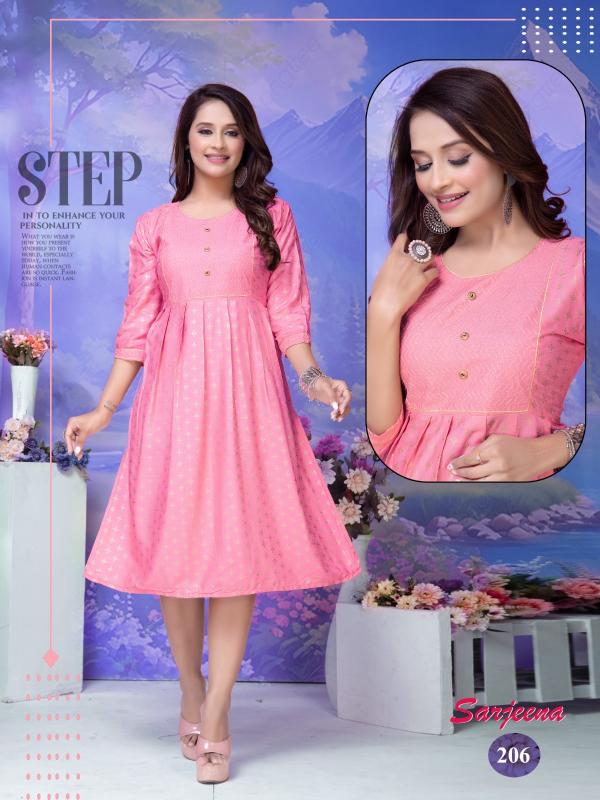 GOLDEN SARJEENA VOL.2 Rayon Kurti Wholesale catalog