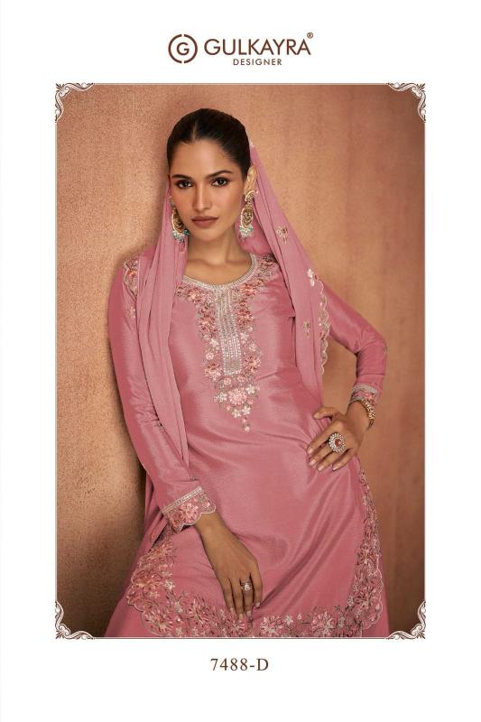 Gulkayra Elvira Real Chinon Salwar Kameez Wholesale Catalog
