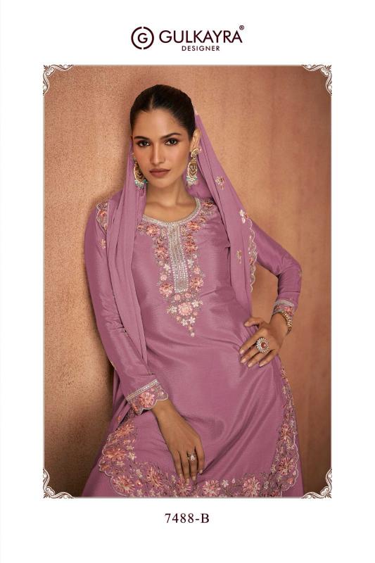 Gulkayra Elvira Real Chinon Salwar Kameez Wholesale Catalog