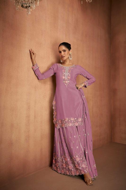 Gulkayra Elvira Real Chinon Salwar Kameez Wholesale Catalog