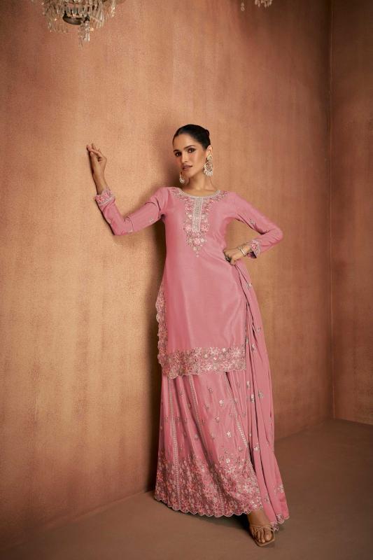 Gulkayra Elvira Real Chinon Salwar Kameez Wholesale Catalog