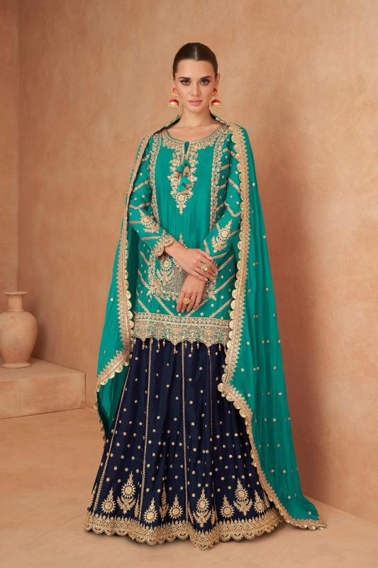 Gulkayra Khanak Real Chinon Salwar Kameez Wholesale Catalog
