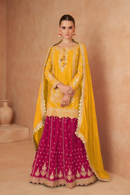 Gulkayra Khanak Real Chinon Salwar Kameez Wholesale Catalog