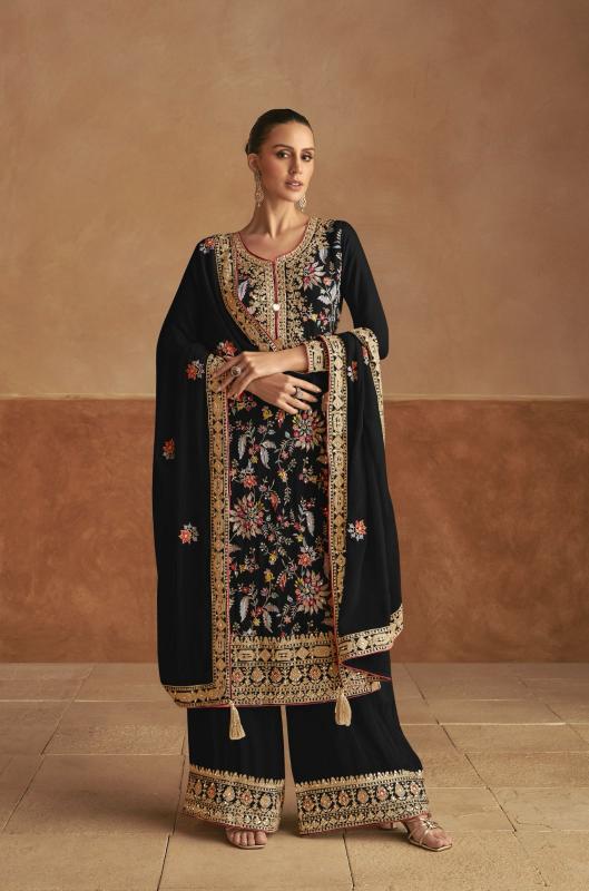 Gulkayra Lahza Chinon Designer Salwar Suits Wholesale Catalog