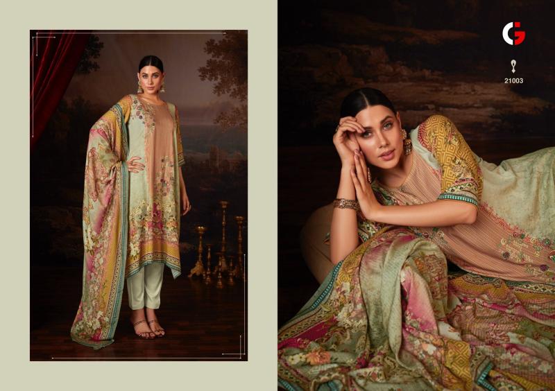 Gull Jee Dilkhush Pashmina Embroidery Salwar Kameez Wholesale Catalog