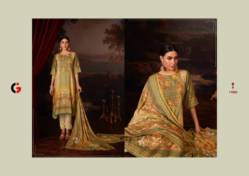 Gull Jee Dilkhush Pashmina Embroidery Salwar Kameez Wholesale Catalog