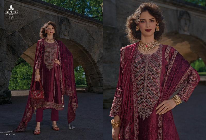 Ibiza Cinderella Velvet Meenakari Salwar Kameez Wholesale Catalog