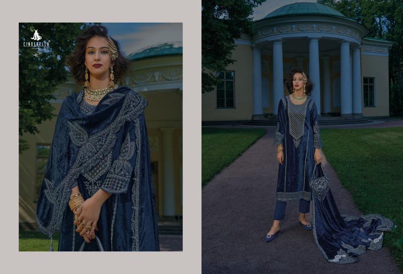 Ibiza Cinderella Velvet Meenakari Salwar Kameez Wholesale Catalog