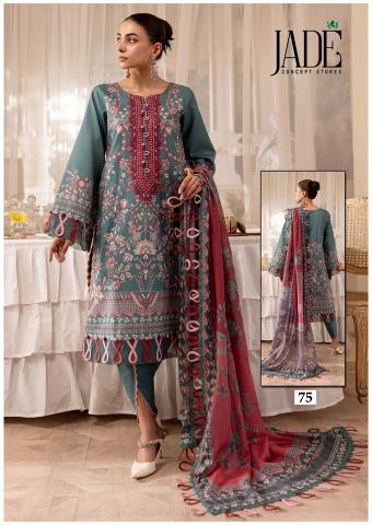 Jade Chevron Vol-8 – Dress Material - Wholesale Catalog
