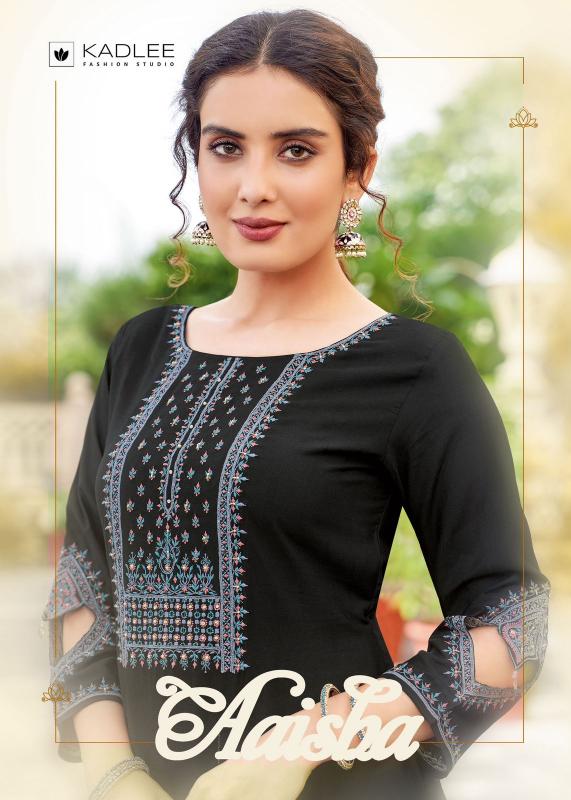 KADLEE Aaisha Rayon Kurti Wholesale Catalog