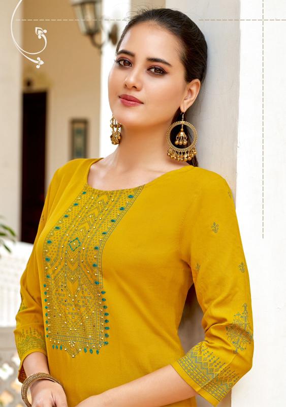 Kadlee Aneri Rayon Kurti Wholesale Catalog