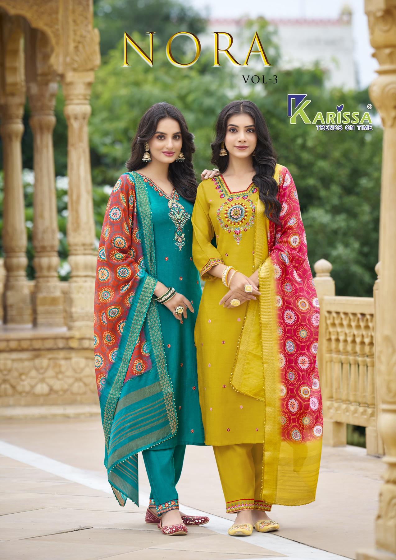 Karissa Nora Vol 3 Fancy Kurti Wholesale Catalog