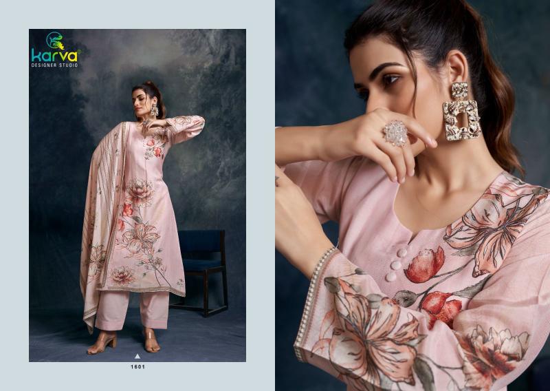 Karva Burberry Dress Material Wholesale Catalog