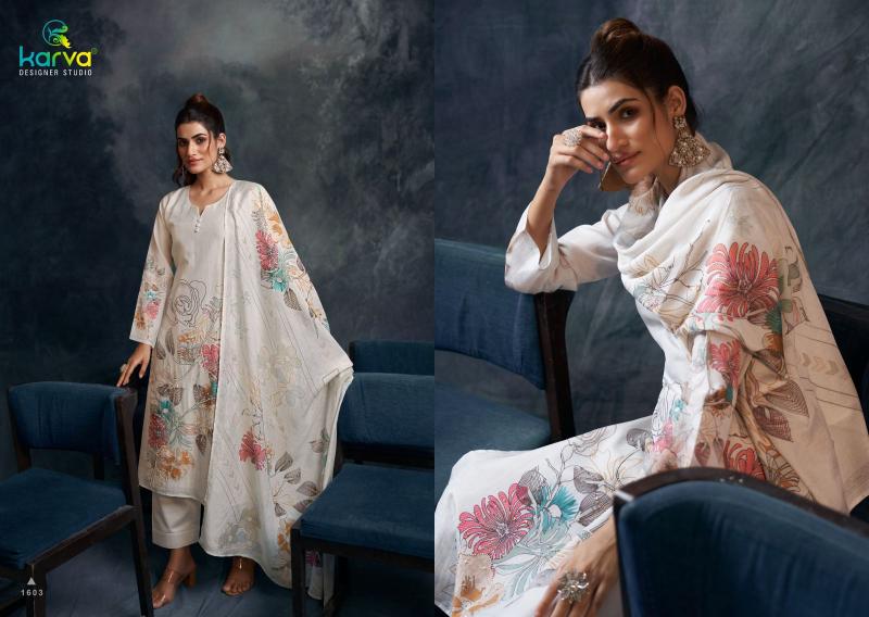 Karva Burberry Dress Material Wholesale Catalog