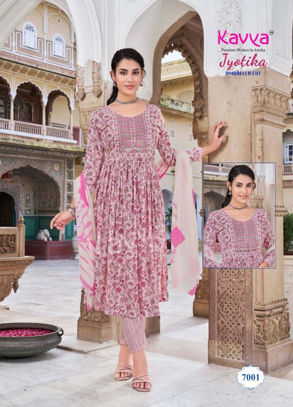 KAVYA JYOTIKA VOL 7 Latest Kurti Fashion In India Wholesale Catalog